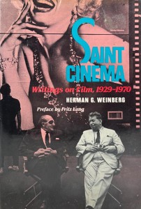 Cover of the book Saint Cinema - by Herman&nbsp;Weinberg