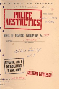 Couverture du livre Police Aesthetics - de Cristina Vatulescu