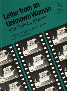 Couverture du livre Letter from an Unknown Woman - Sous la direction de Virginia Wexman