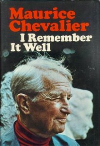 Cover of the book I remember it well - by Maurice&nbsp;Chevalier