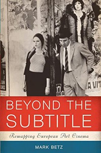 Couverture du livre Beyond the Subtitle - de Mark Betz