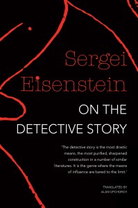 Cover of the book On the Detective Story - by Sergei Eisenstein