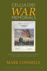 Cover of the book Celluloid War Memorials - by Mark Connelly