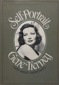 Couverture du livre Self-Portrait - de Gene Tierney et Mickey Herskowitz
