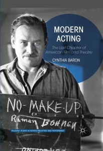 Couverture du livre Modern Acting - de Cynthia Baron