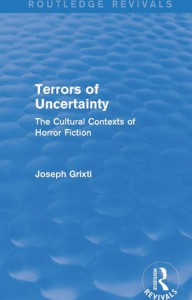 Couverture du livre Terrors of Uncertainty - de Joseph Grixti