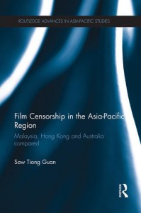 Couverture du livre Film Censorship in the Asia-Pacific Region - de Saw Tiong Guan