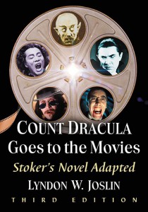 Cover of the book Count Dracula Goes to the Movies - by Lyndon W. Joslin
