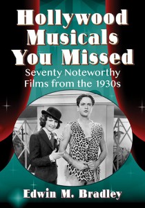 Couverture du livre Hollywood Musicals You Missed - de Edwin M. Bradley