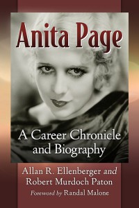 Couverture du livre Anita Page - de Allan R. Ellenberger et Robert Murdoch Paton