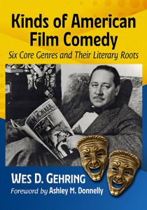 Couverture du livre Kinds of American Film Comedy - de Wes D. Gehring