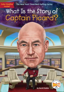 Couverture du livre What Is the Story of Captain Picard? - de David Stabler