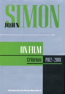 Cover of the book John Simon on Film - by John Simon