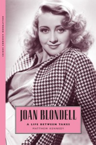 Couverture du livre Joan Blondell - de Matthew Kennedy