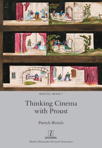 Couverture du livre Thinking Cinema with Proust - de Patrick ffrench