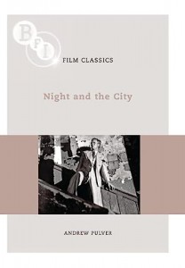 Couverture du livre Night and the City - de Andrew Pulver