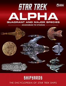 Couverture du livre Star Trek Alpha Quadrant and Major Species - Sous la direction de Ben Robinson