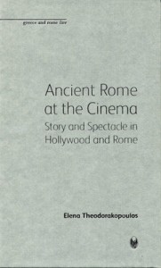 Couverture du livre Ancient Rome at the Cinema - de Elena Theodorakopoulos