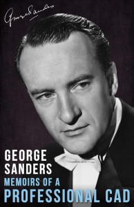 Couverture du livre Memoirs of a Professional Cad - de George Sanders