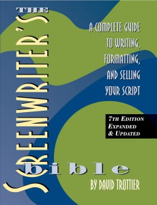 Couverture du livre Screenwriter's Bible - de David Trottier