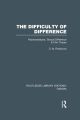 The Difficulty of Difference:Psychoanalysis, Sexual Difference and Film Theory