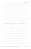 The Intelligence of a Machine